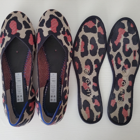 Rothys Red Cat Flats - Picture 3 of 5